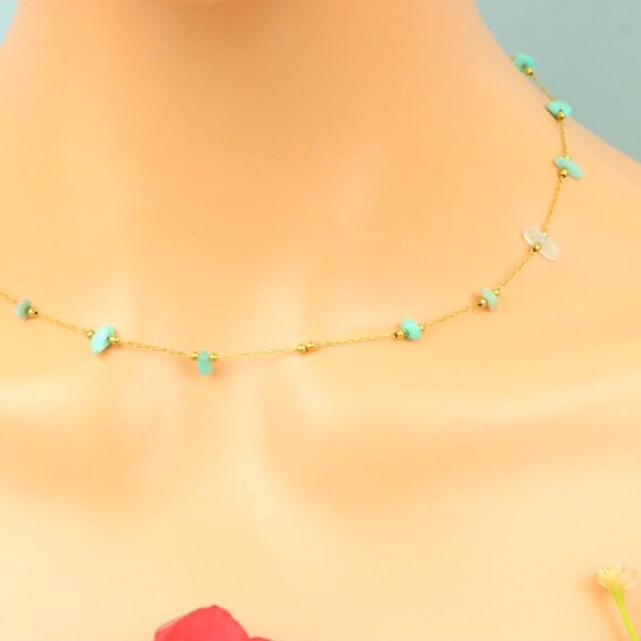 Delicate & Contemporary Necklace Chain, A Lovely Choice for Women, EVCH1066 - Picture 4 of 15